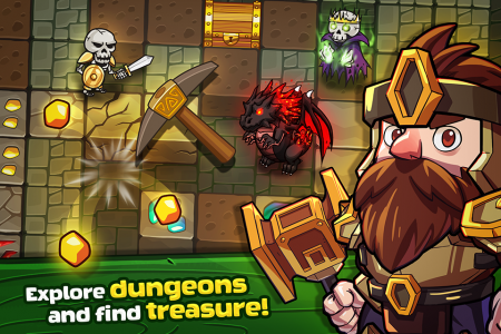 اسکرین شات بازی Mine Quest: Battle Dungeon RPG 1