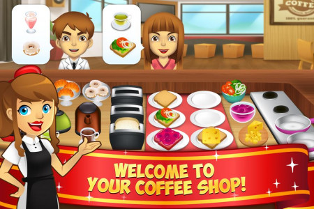اسکرین شات بازی My Coffee Shop: Cafe Shop Game 1