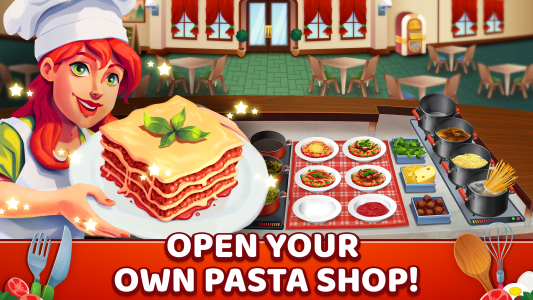 اسکرین شات 1 بازی My Pasta Shop: Cooking Game