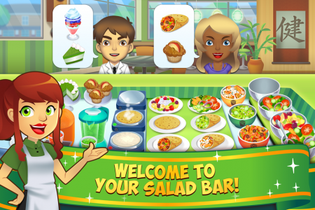اسکرین شات بازی My Salad Bar: Veggie Food Game 1