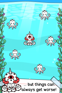 اسکرین شات بازی Octopus Evolution: Idle Game 2