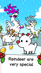 اسکرین شات بازی Reindeer Evolution: Idle Game 1