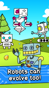 اسکرین شات بازی Robot Evolution - Clicker Game 1