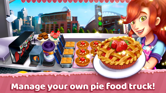 اسکرین شات بازی Seattle Pie Truck: Food Game 1