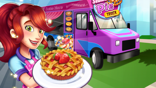 اسکرین شات بازی Seattle Pie Truck: Food Game 5