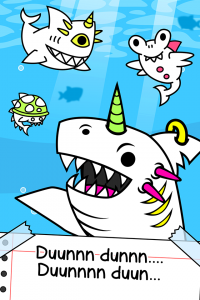 اسکرین شات بازی Shark Evolution: Idle Game 1