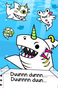 اسکرین شات 1 بازی Shark Evolution: Idle Game