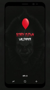 اسکرین شات برنامه Scary Clown Wallpaper HD 8