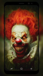 اسکرین شات برنامه Scary Clown Wallpaper HD 3