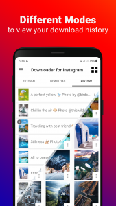 اسکرین شات برنامه Video Downloader for Instagram 7