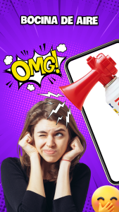 اسکرین شات 2 برنامه Airhorn Sound - Ham Horn App