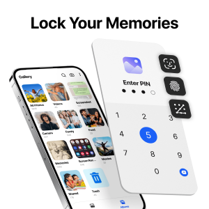 اسکرین شات 1 برنامه Gallery - Private Photo Vault