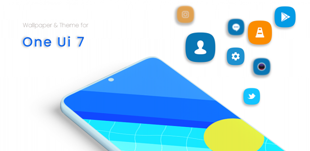اسکرین شات 1 برنامه Galaxy one ui 7.0 Theme