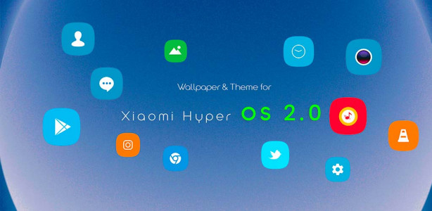 اسکرین شات 1 برنامه HYPER OS 2.0 Theme