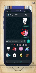 اسکرین شات برنامه BT21 WASticker 2