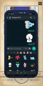 اسکرین شات برنامه BT21 WASticker 6