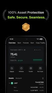 اسکرین شات 6 برنامه Bitunix Pro: Trade Bitcoin