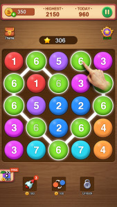 اسکرین شات بازی Number Puzzle-bubble match 2