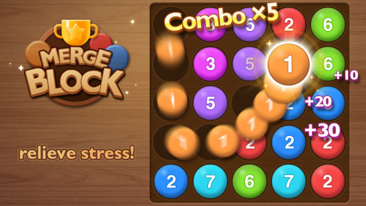 اسکرین شات بازی Number Puzzle-bubble match 8