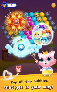اسکرین شات 6 بازی Bubble Shooter: Cat Island