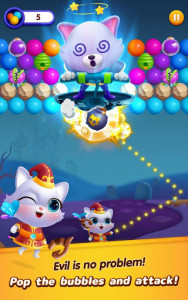 اسکرین شات بازی Bubble Shooter: Cat Island Mania 2020 8
