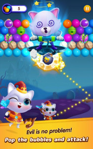 اسکرین شات 1 بازی Bubble Shooter: Cat Island