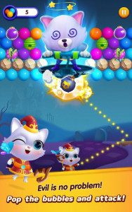 اسکرین شات بازی Bubble Shooter: Cat Island Mania 2020 1