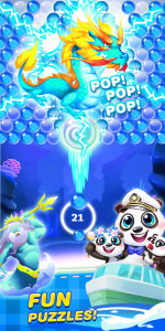 اسکرین شات 2 بازی Bubble Shooter 3 Panda