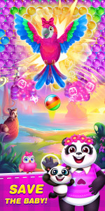 اسکرین شات بازی Bubble Shooter 3 Panda 3