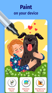 اسکرین شات 1 برنامه Paint for Android