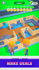 اسکرین شات بازی Home Builder 3D ! 3