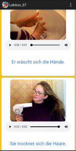 اسکرین شات برنامه زبان آلمانی 3