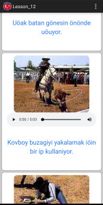 اسکرین شات برنامه آموزش زبان ترکی 7