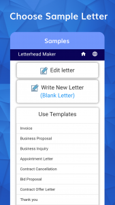 اسکرین شات برنامه Letterhead Maker with logo PDF 6