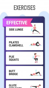 اسکرین شات برنامه Buttocks Workout - Hips, Butt  4
