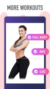 اسکرین شات برنامه Buttocks Workout - Hips, Butt  5