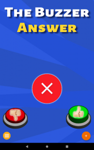 اسکرین شات برنامه Buzzer Answer Game: Correct or Wrong? 7