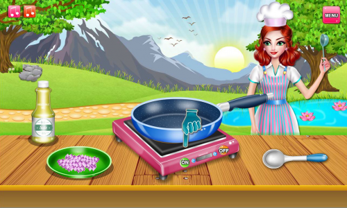 اسکرین شات بازی Cooking Games - Barbecue Chef 2
