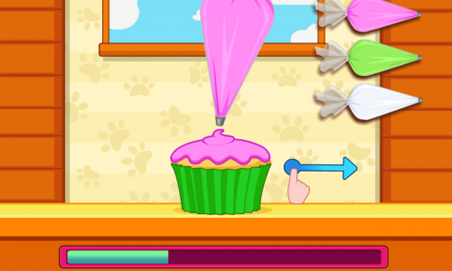 اسکرین شات بازی Cook Flower Garden Cupcakes 3