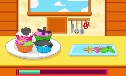 اسکرین شات بازی Cook Flower Garden Cupcakes 8