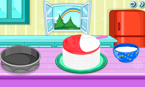 اسکرین شات بازی Cooking Rainbow Birthday Cake 6
