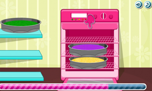 اسکرین شات بازی Cooking Rainbow Birthday Cake 5