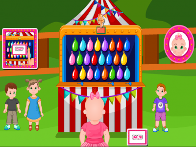 اسکرین شات بازی Emily at the Amusement Park 3
