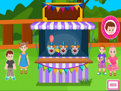 اسکرین شات بازی Emily at the Amusement Park 2