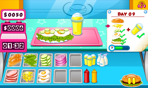 اسکرین شات بازی Go Fast Cooking Sandwiches 7