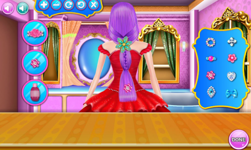 اسکرین شات بازی Princess Hairdo Salon 4