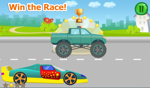 اسکرین شات بازی Racing games for toddlers 8
