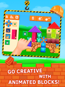 اسکرین شات بازی Construction Game Build with bricks 1