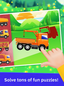 اسکرین شات بازی Truck Puzzles for Toddlers 1