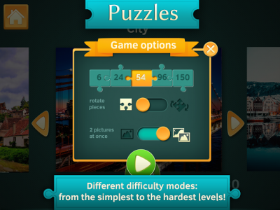 اسکرین شات بازی Landscape Jigsaw Puzzles Free 6